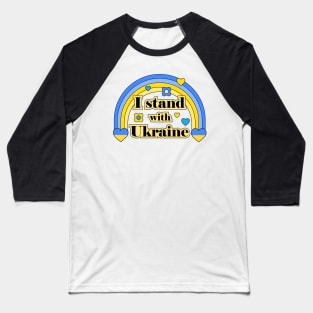 I stand with Ukraine Baseball T-Shirt